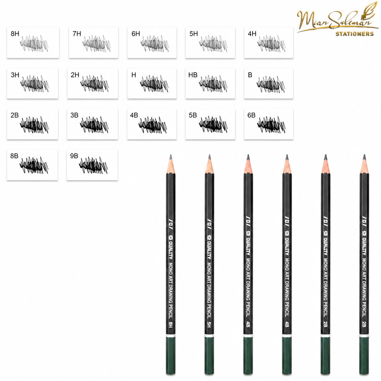 Quality Mono Art Drawing Pencil