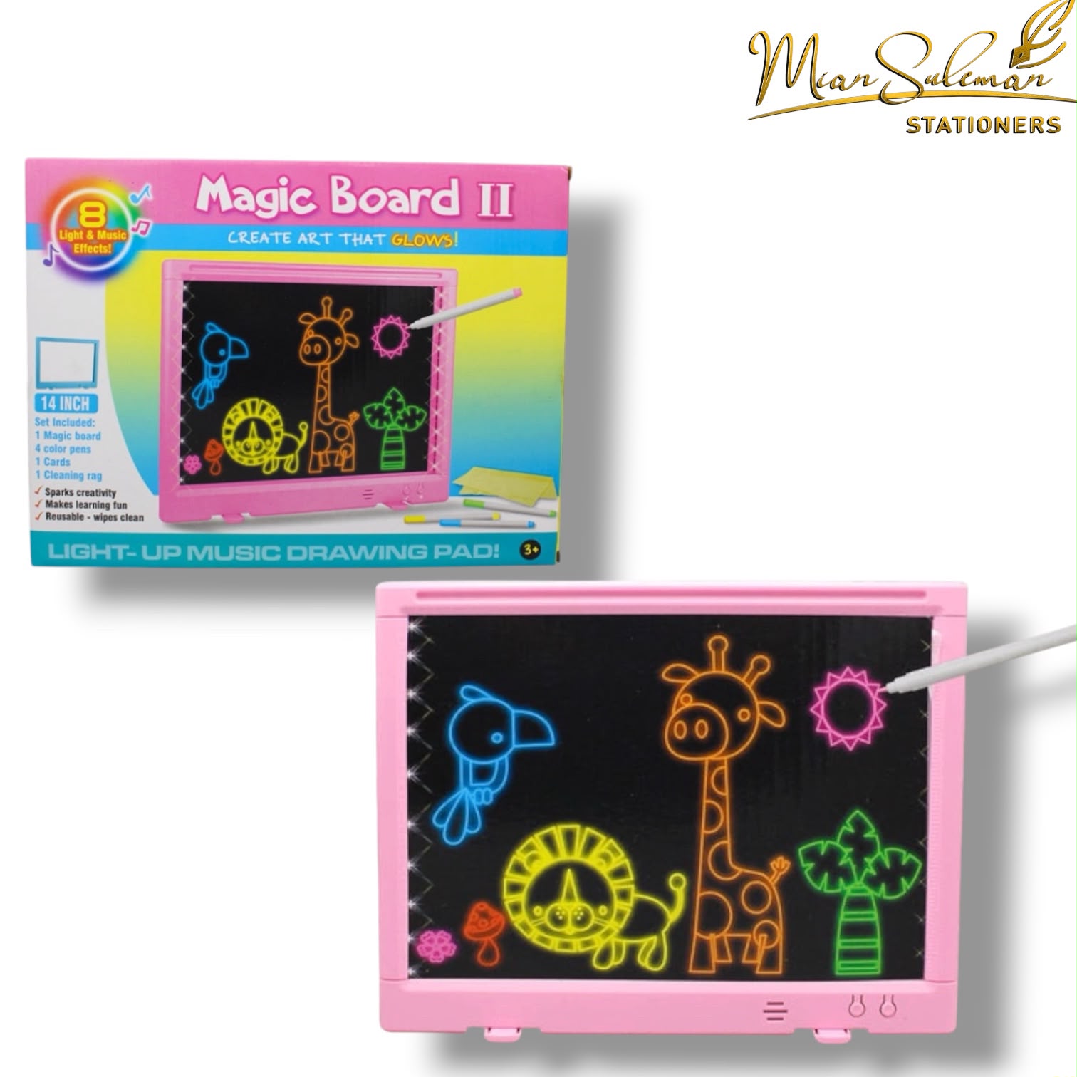 Magic Board II Drawing Board For Kids 14 Inches