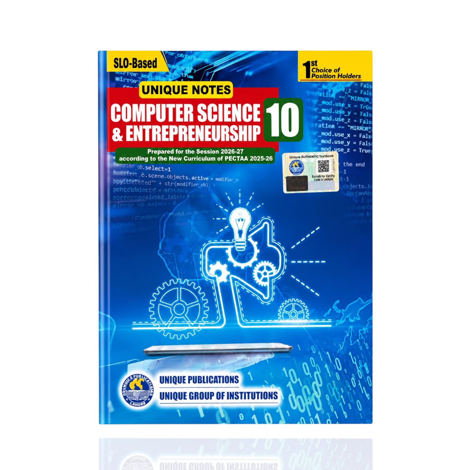 Unique Notes Computer Science Class-10