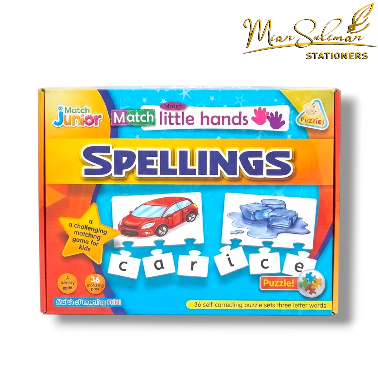 Match Little Hands Spellings Puzzle 36pcs