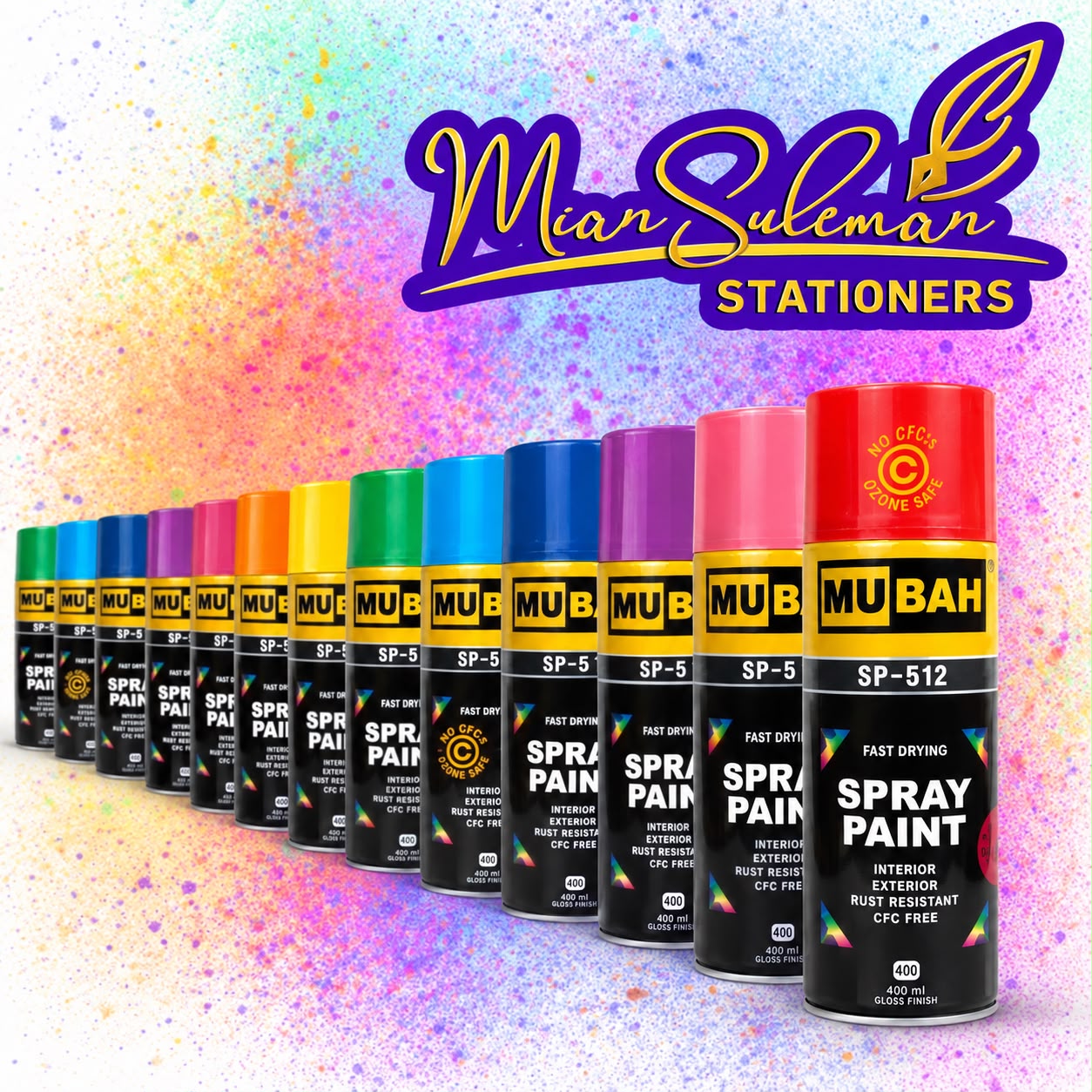 Mubah Spray Paint 400ml