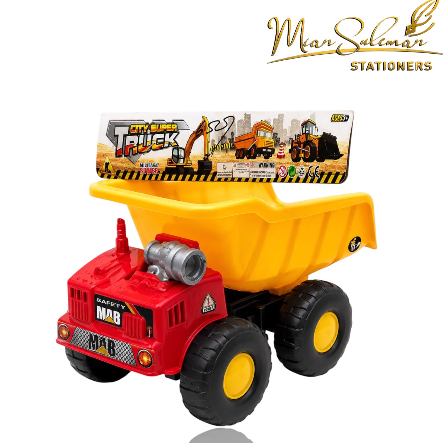 M&B City Super Truck Plastic Dump Toy
