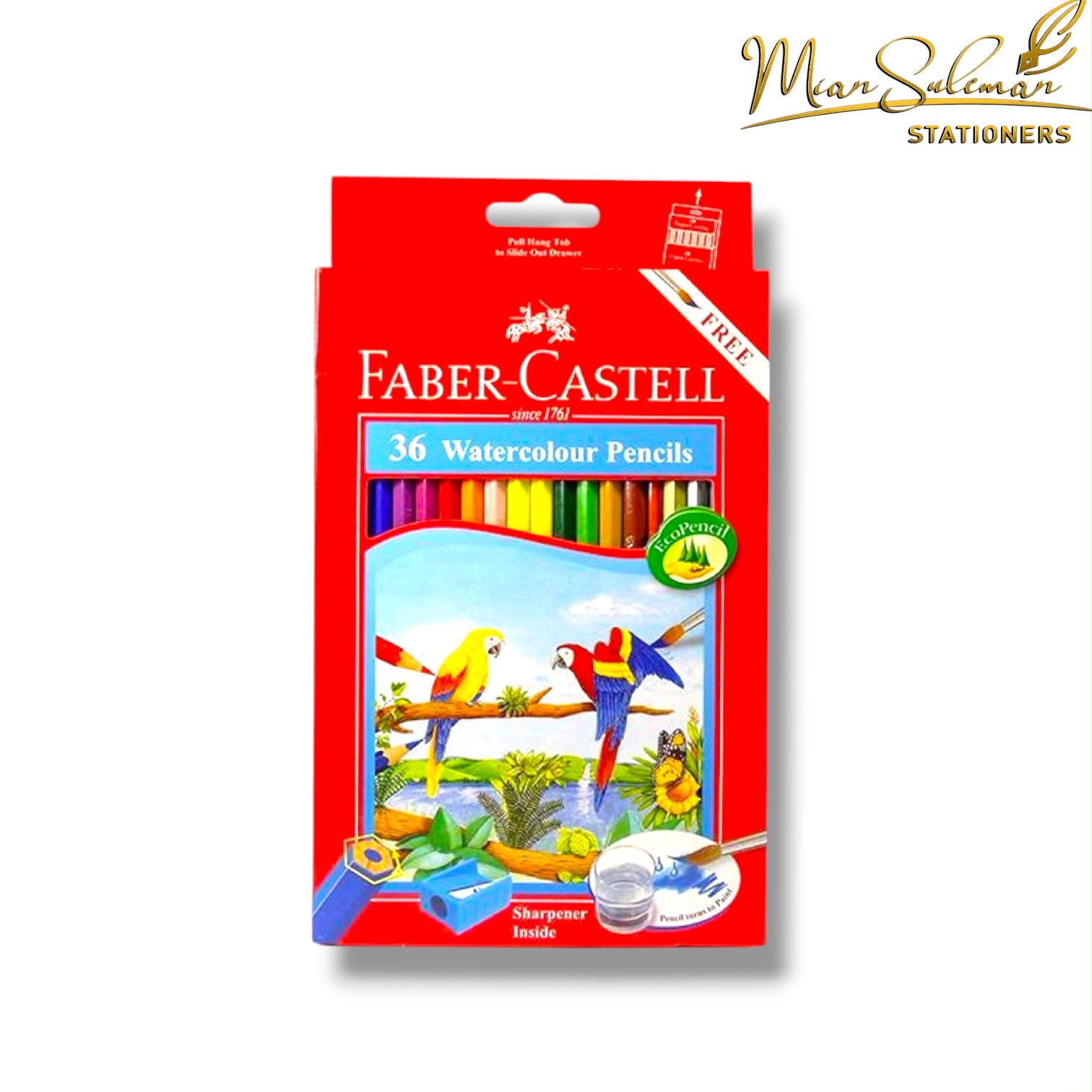Faber Castell Water Colour Pencils 36 Pcs