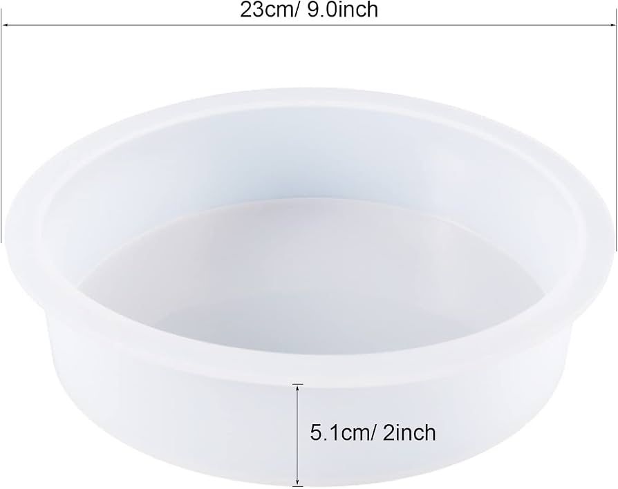 Large Round Tray For Resin Art