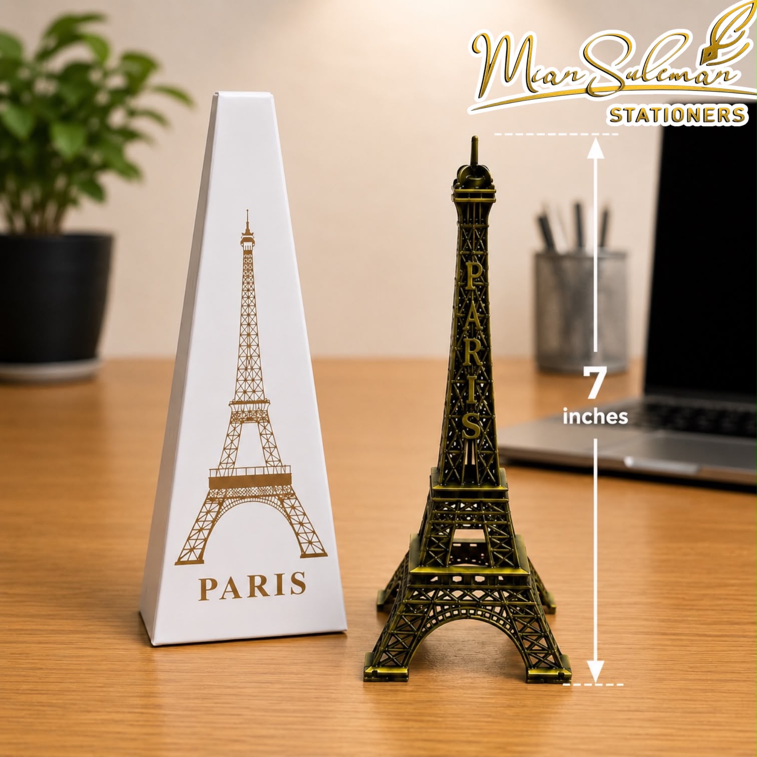 Mini Eiffel Tower ShowPiece 7 Inches