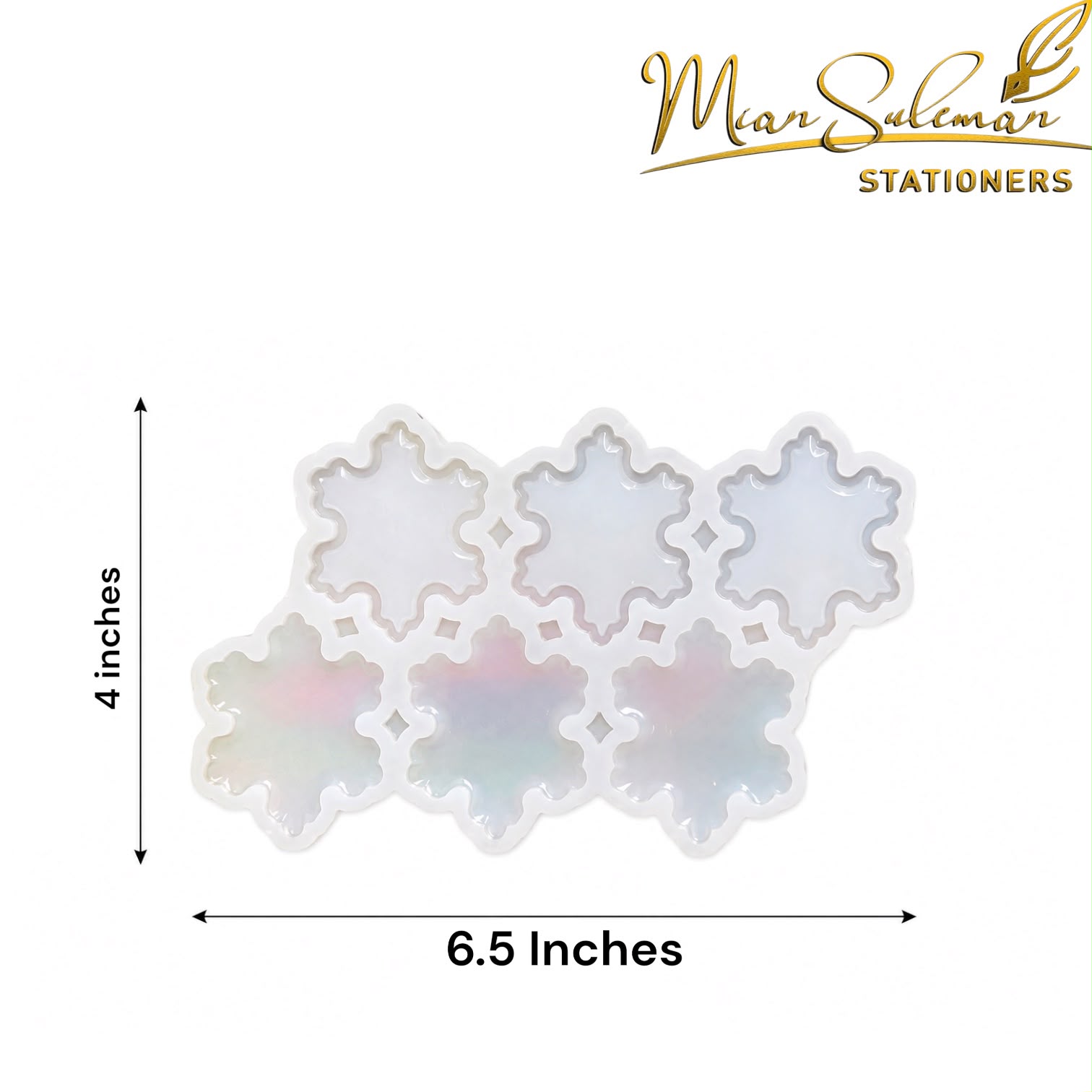 Snowflake Mold For Resin & Canndle Art