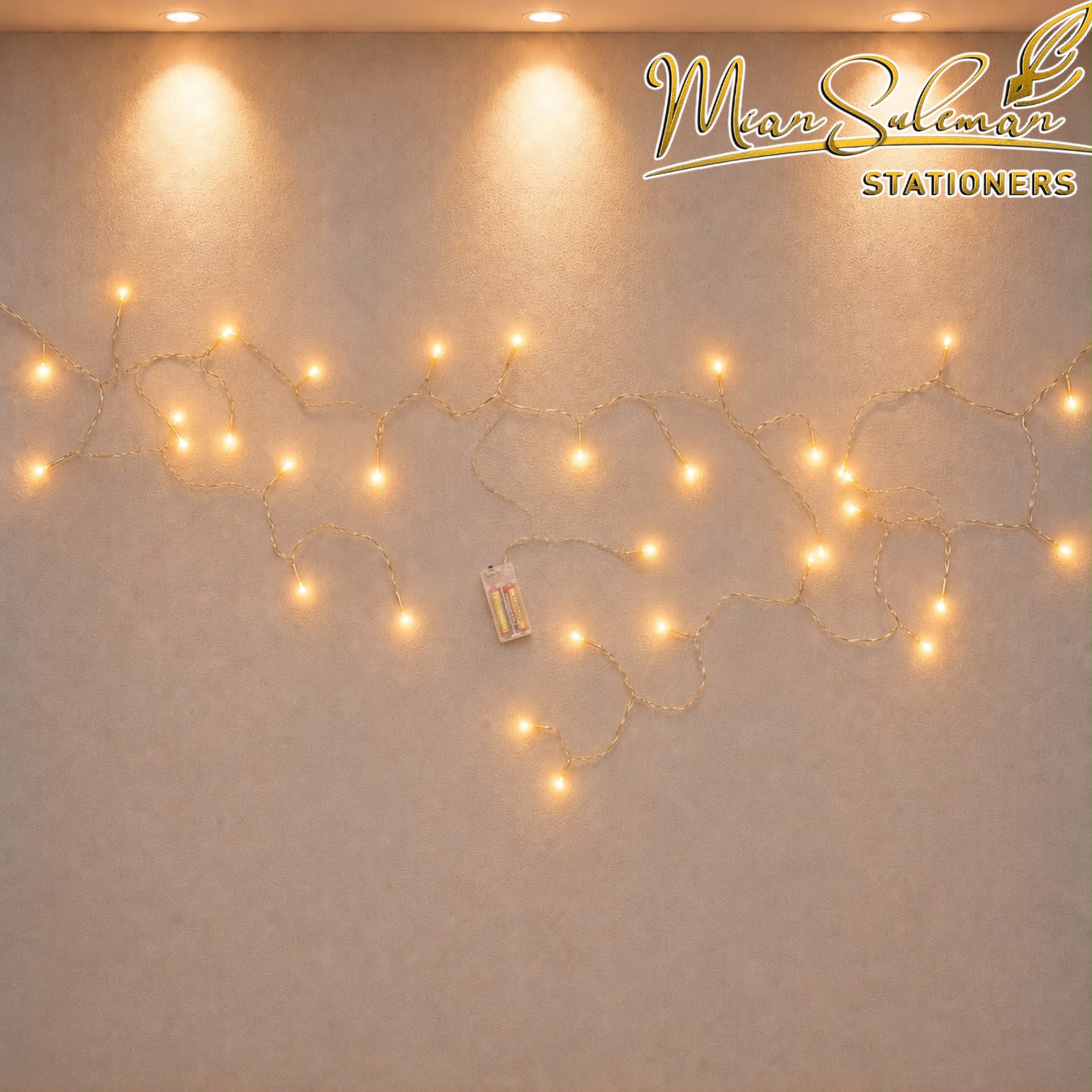 Battery Operated LED Fairy Lights 12 Foot Length
