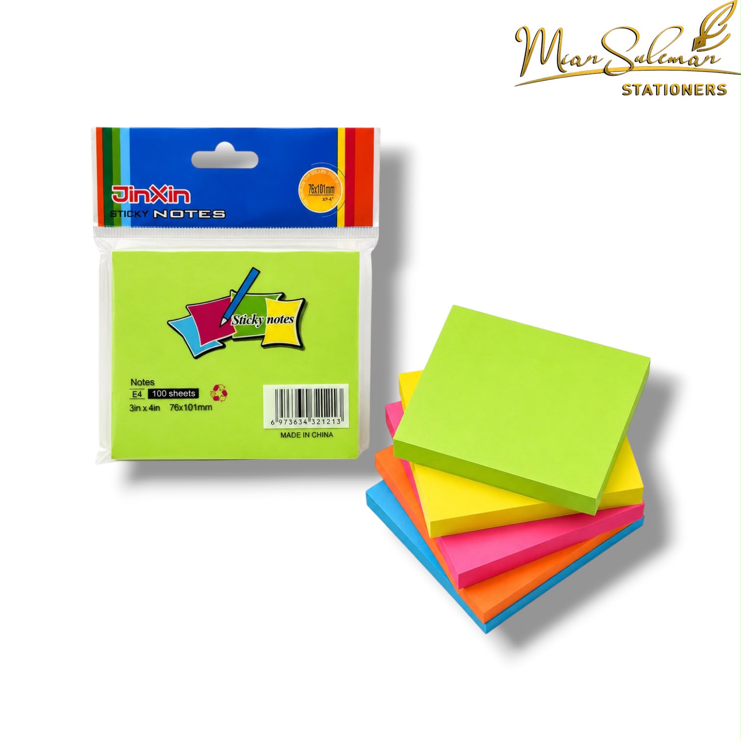 Sticky Notes 3x4Inches