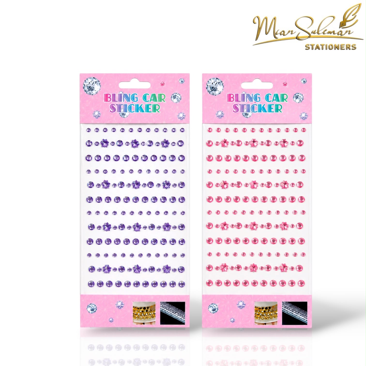 Bling Car Sticker Sheets