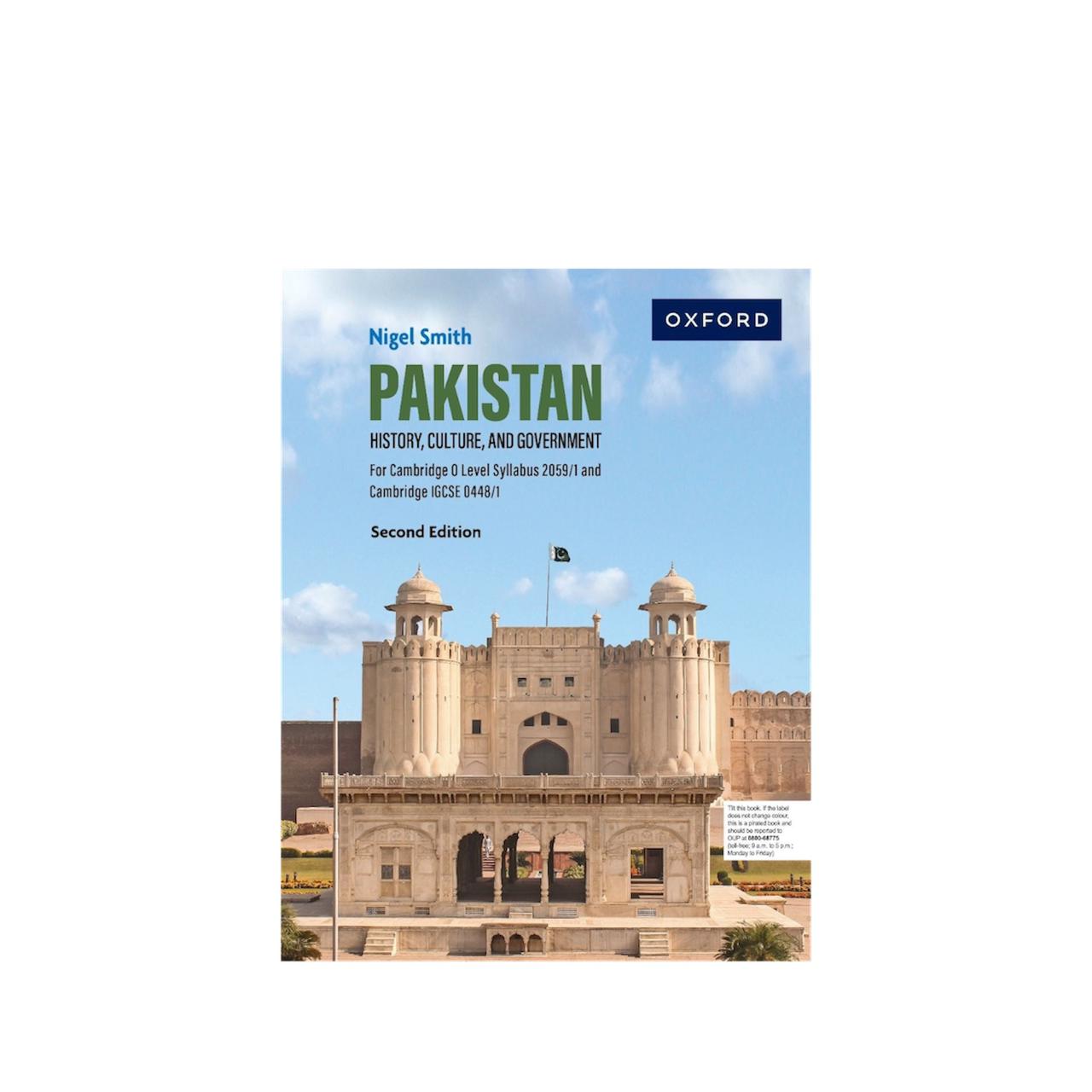 Pakistan History,Culture,And Government By Nigel Smith