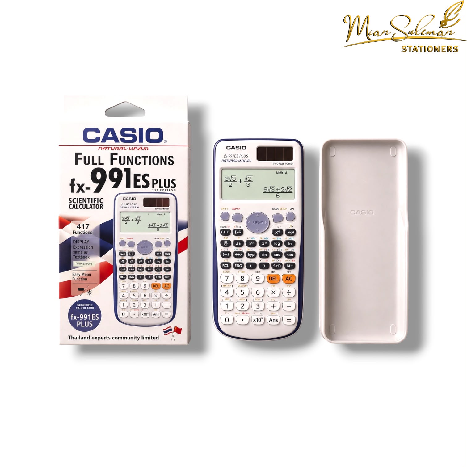 Casio Scientific FX-991ES Plus Calculator Full Functions 1st Edition
