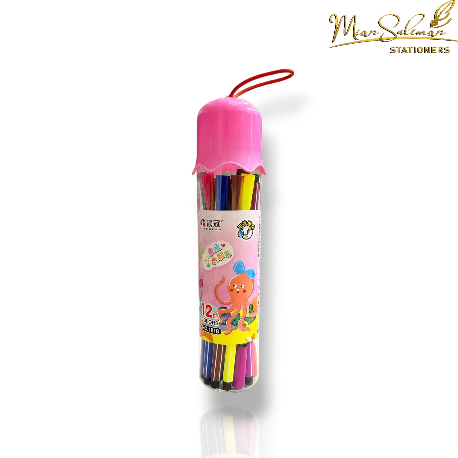 Marker Colour Pack of 12 Pcs