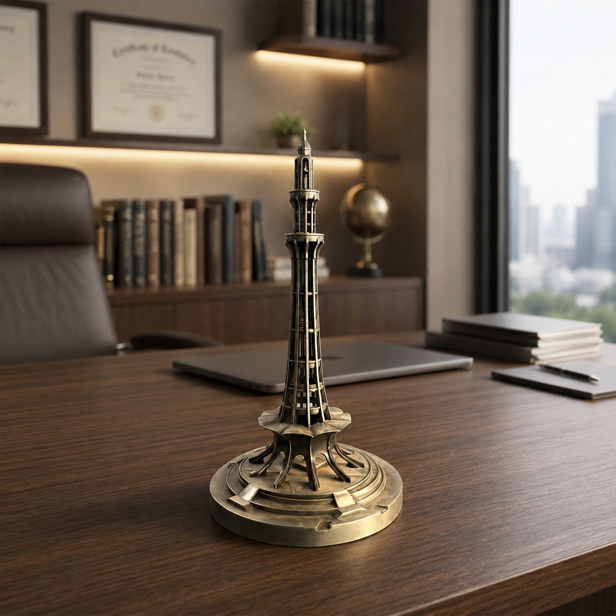 Premium Minar-e-Pakistan Metallic Miniature Souveni