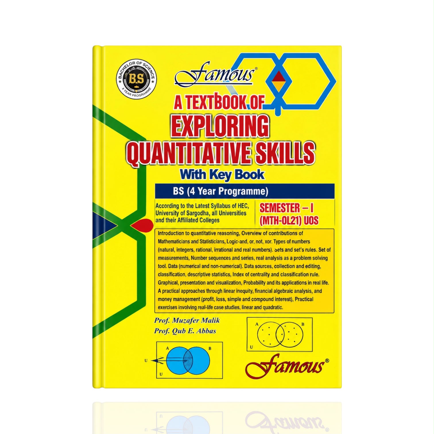Exploring Quantitative Skills With Key Book 4th Year By Prof Muzafar Malik