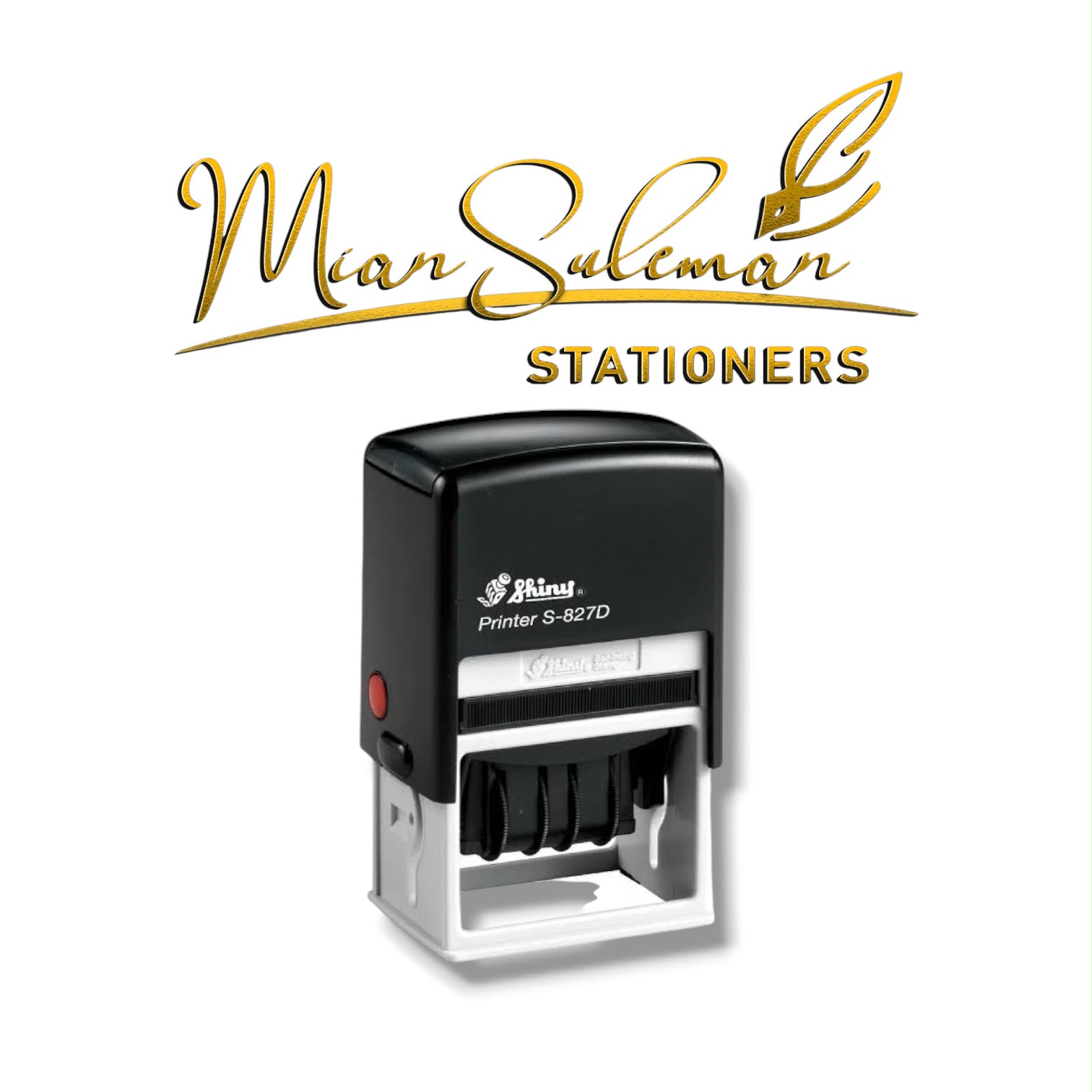 Shiny Self-Inking Stamp S-827D