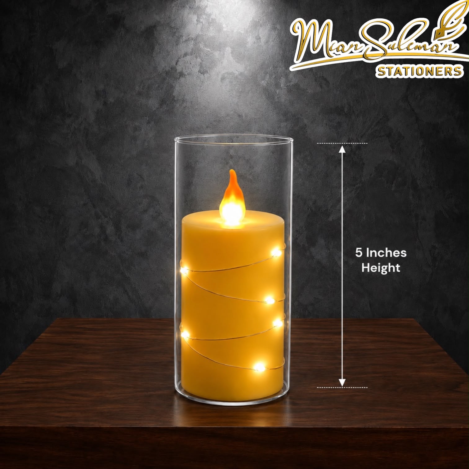 LED Decorative Candle Lamp 5 Inches