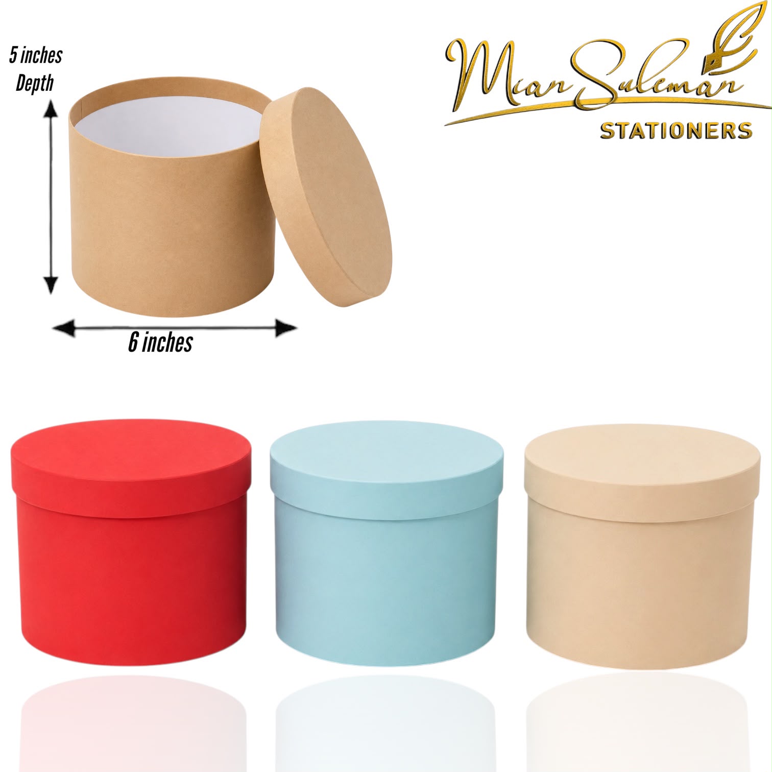 Premium Quality Round Hat Gift Box