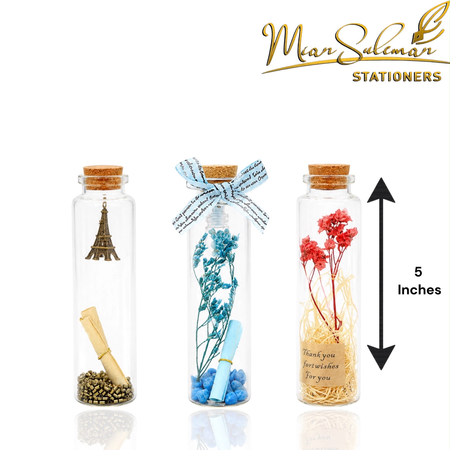 Wishing Cork Message Bottles
