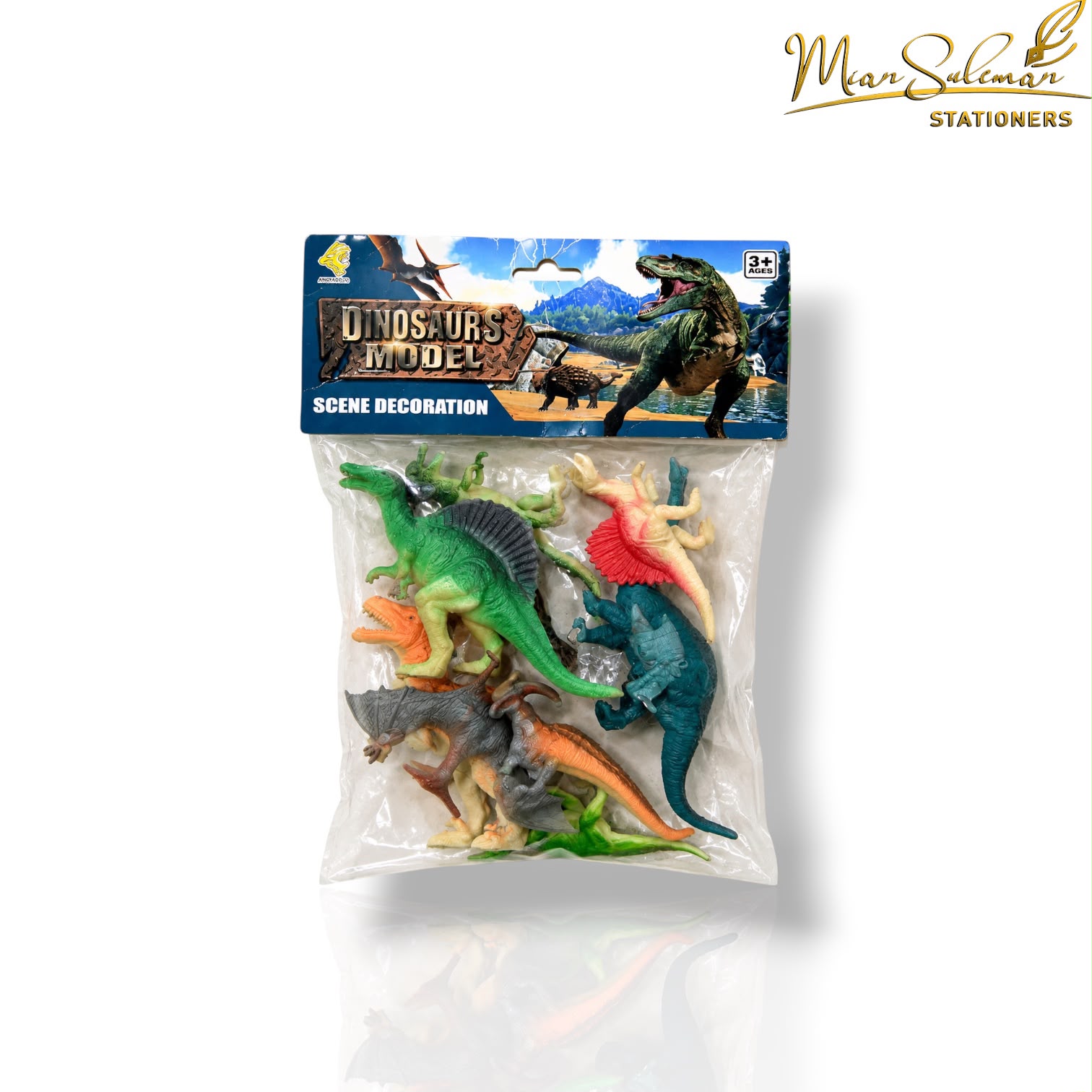 Dinosaurs Model Scene Decoration Toy Set