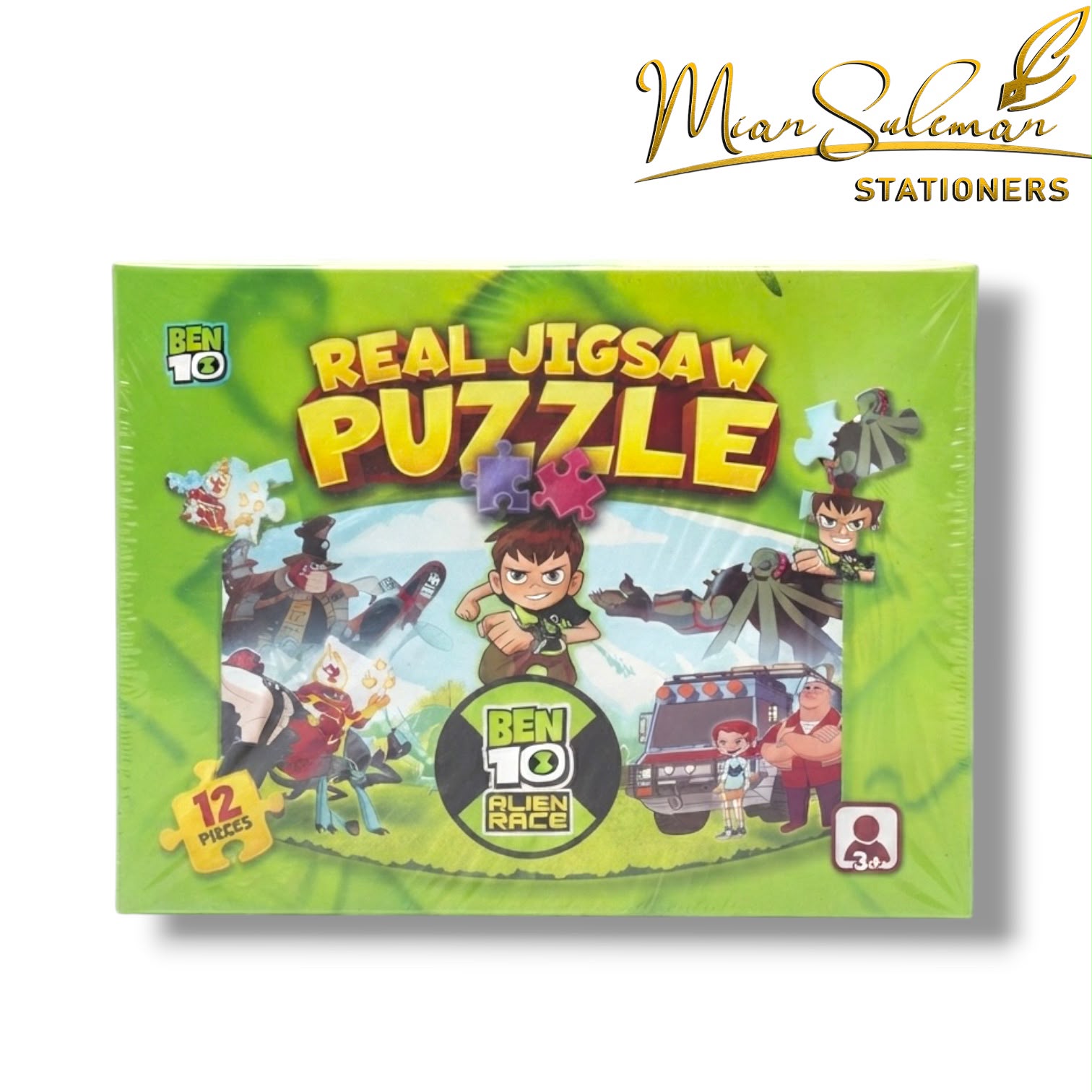 Ben 10 Real Jigsaw Puzzle 12Pcs