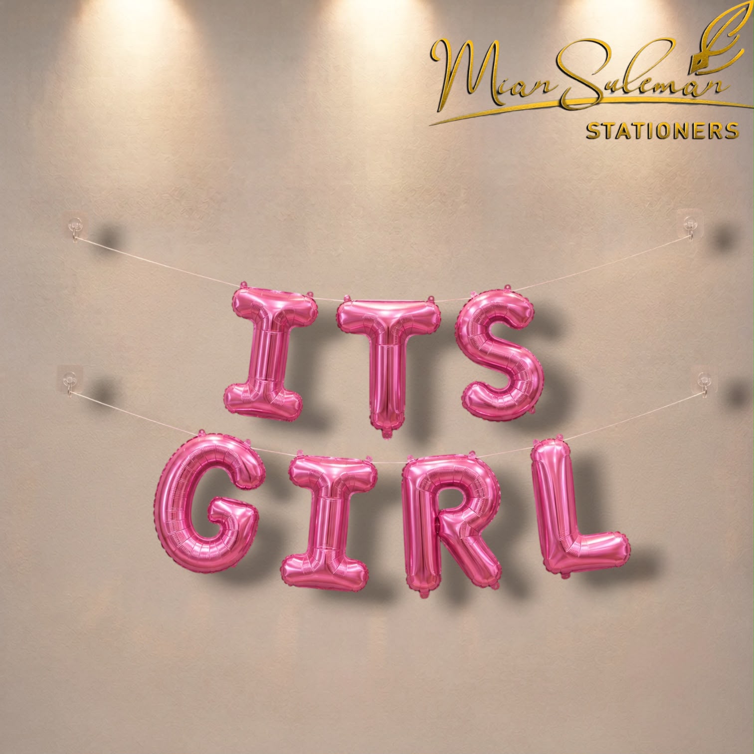 Its Girls Foil Balloons