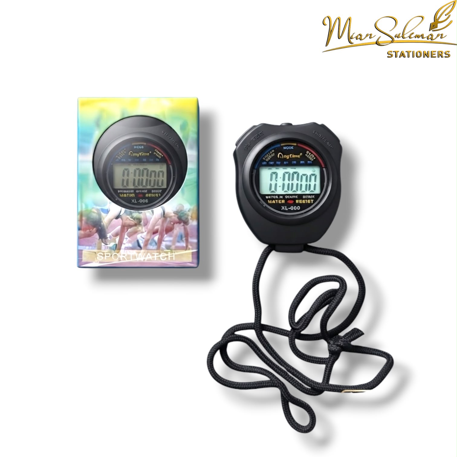 Digital Sport Stopwatch Timer