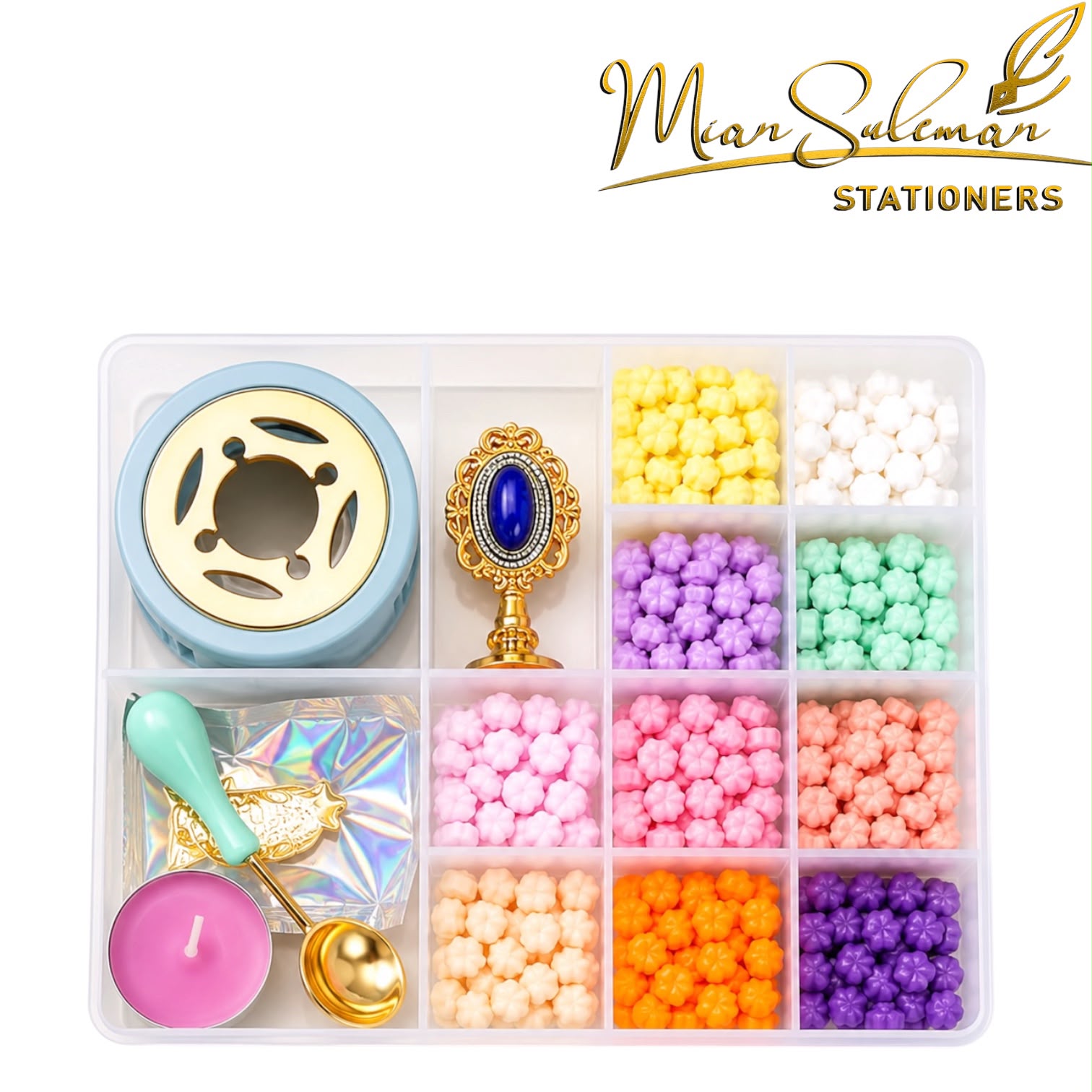 Sealing Wax Stamp Macaron Fire Paint Kit