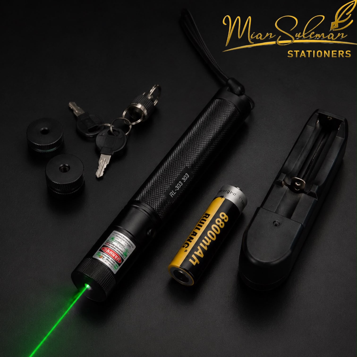 Rechargeable Green Laser Pointer Pen