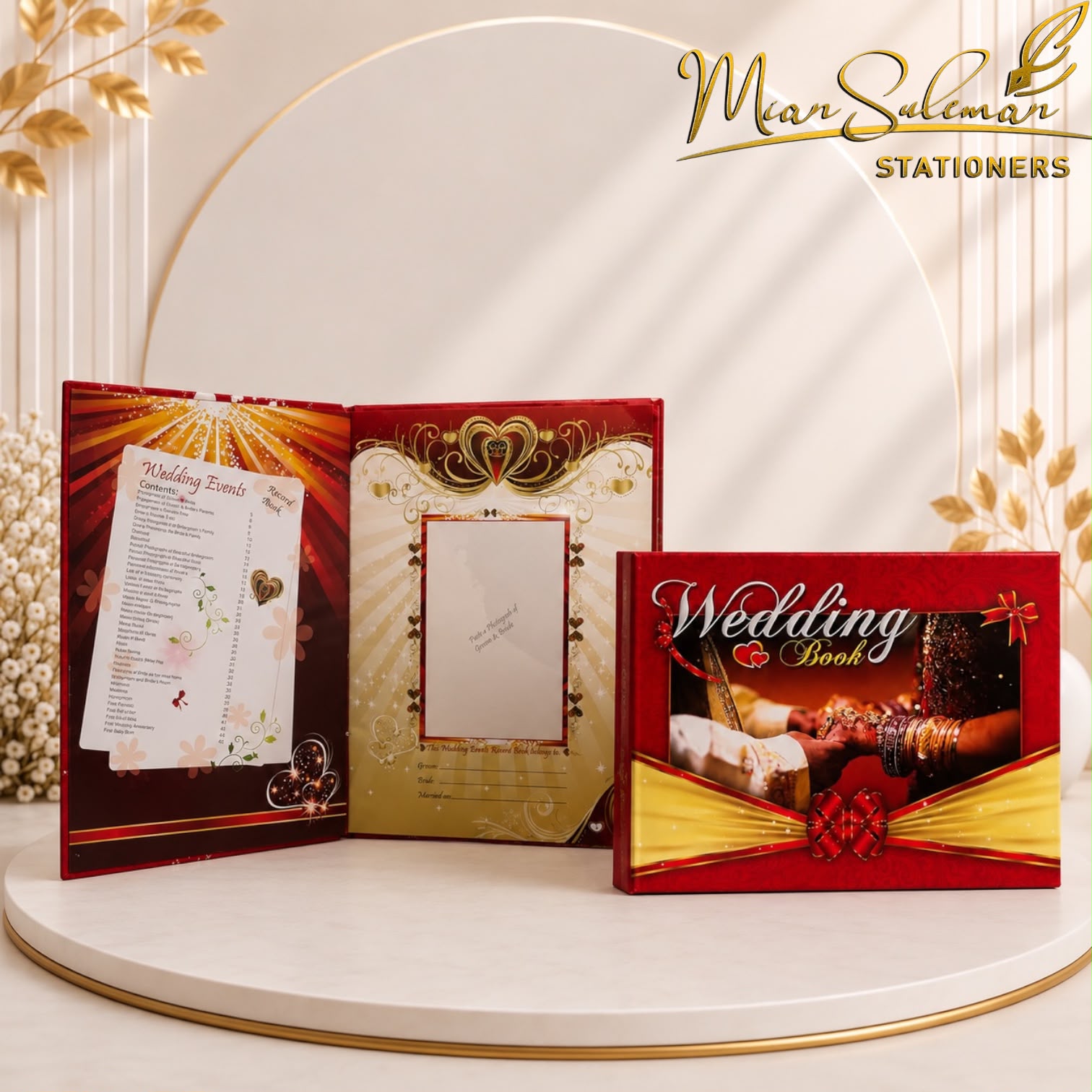 Premium Wedding Record Book