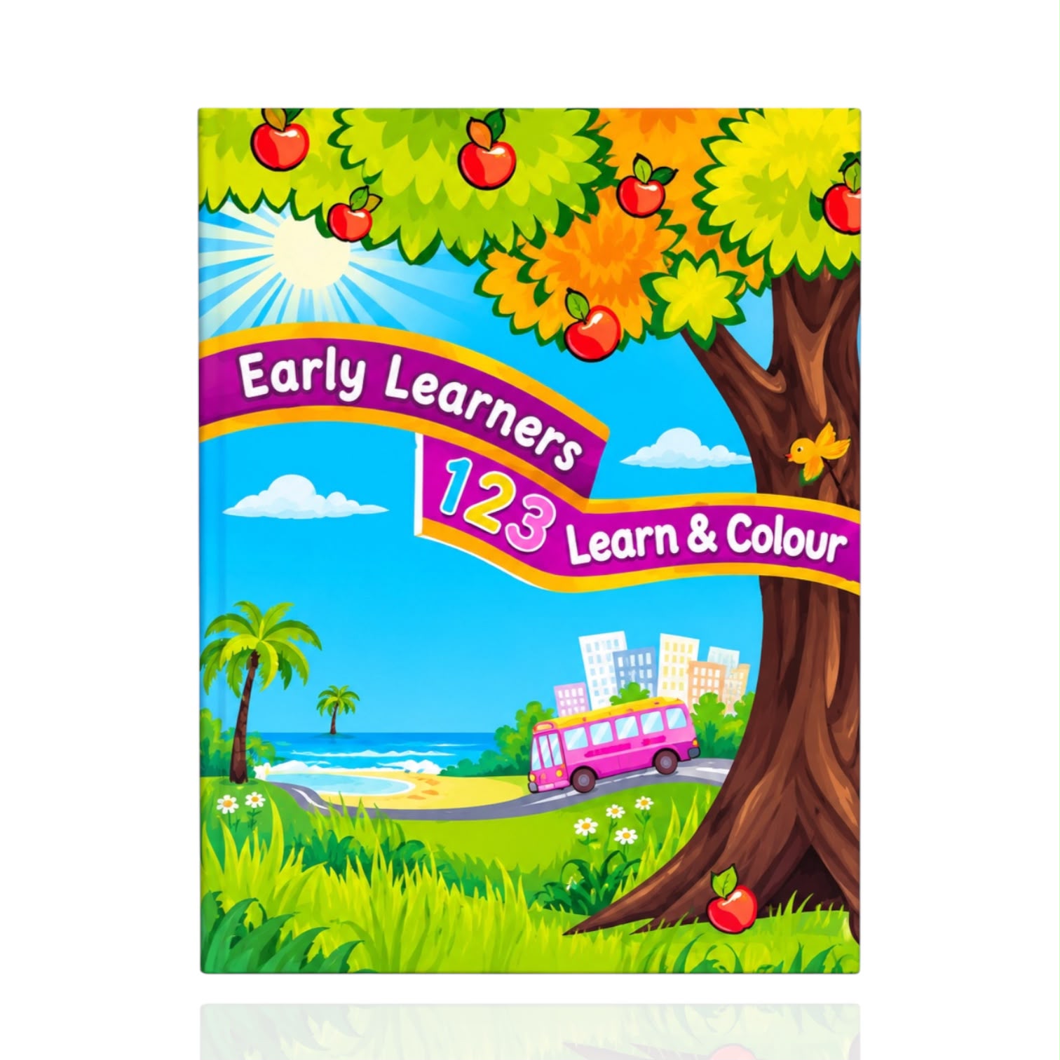 Early Learners 123 Learn & Colour