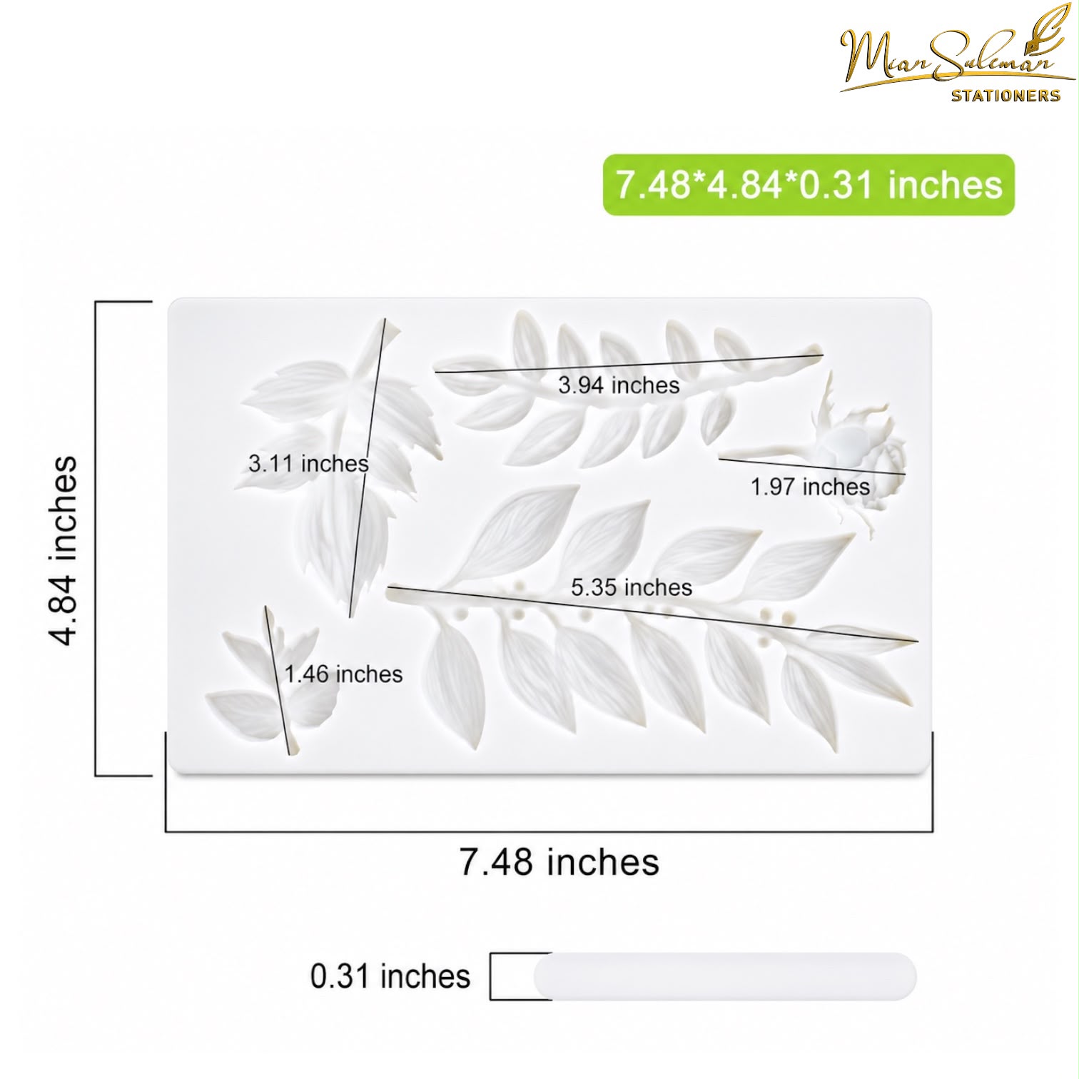 Flower Leaf Mold For Resin Art
