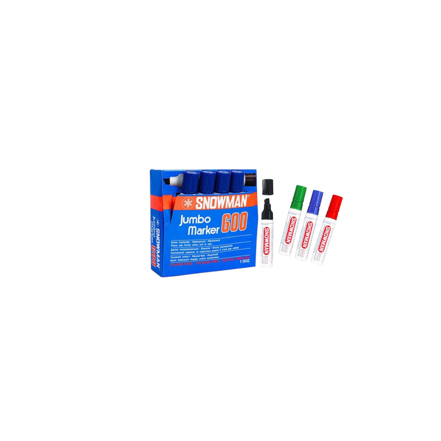 Snowman Jumbo Marker Single Pc
