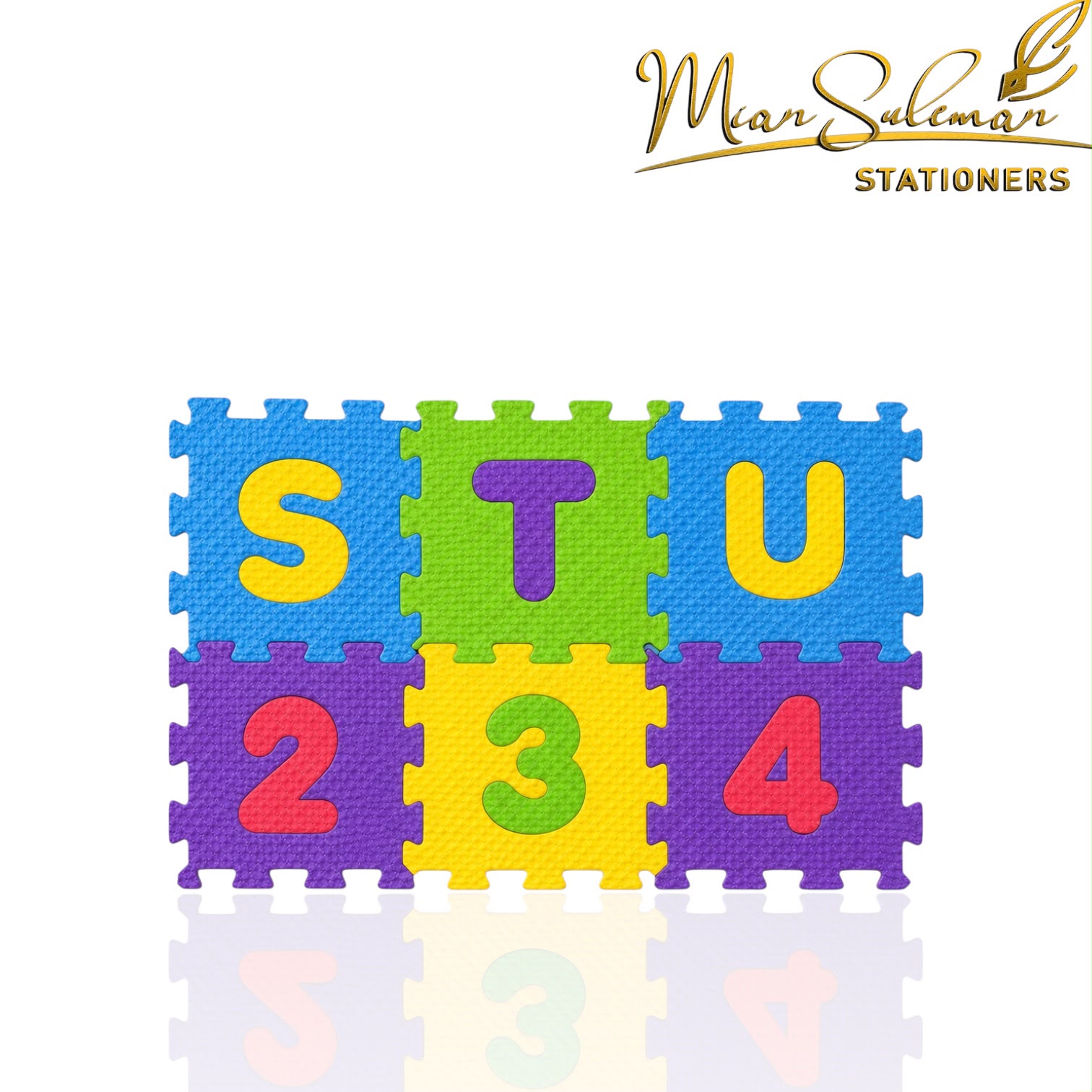Generic Kids Eva Puzzle Foam Mats Alphabet & Number