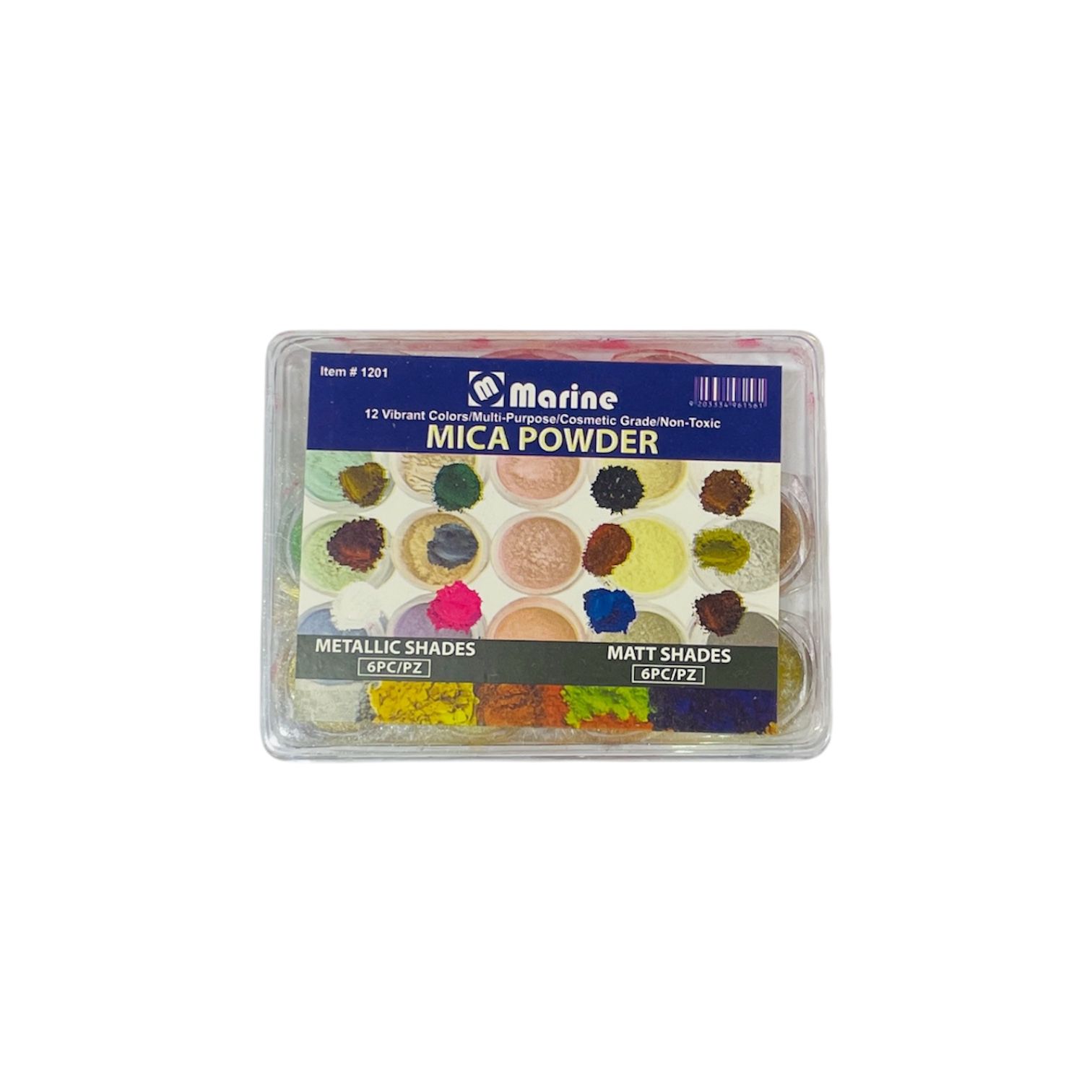 Mica Powder Pack of 12pcs
