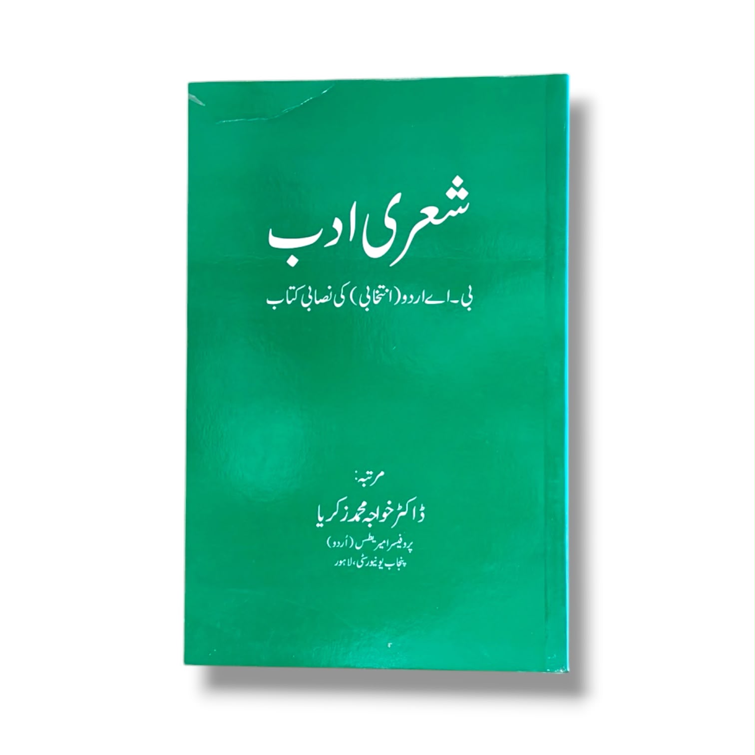 Shairi Adab By Dr. Khawaja Muhammad Zakariya