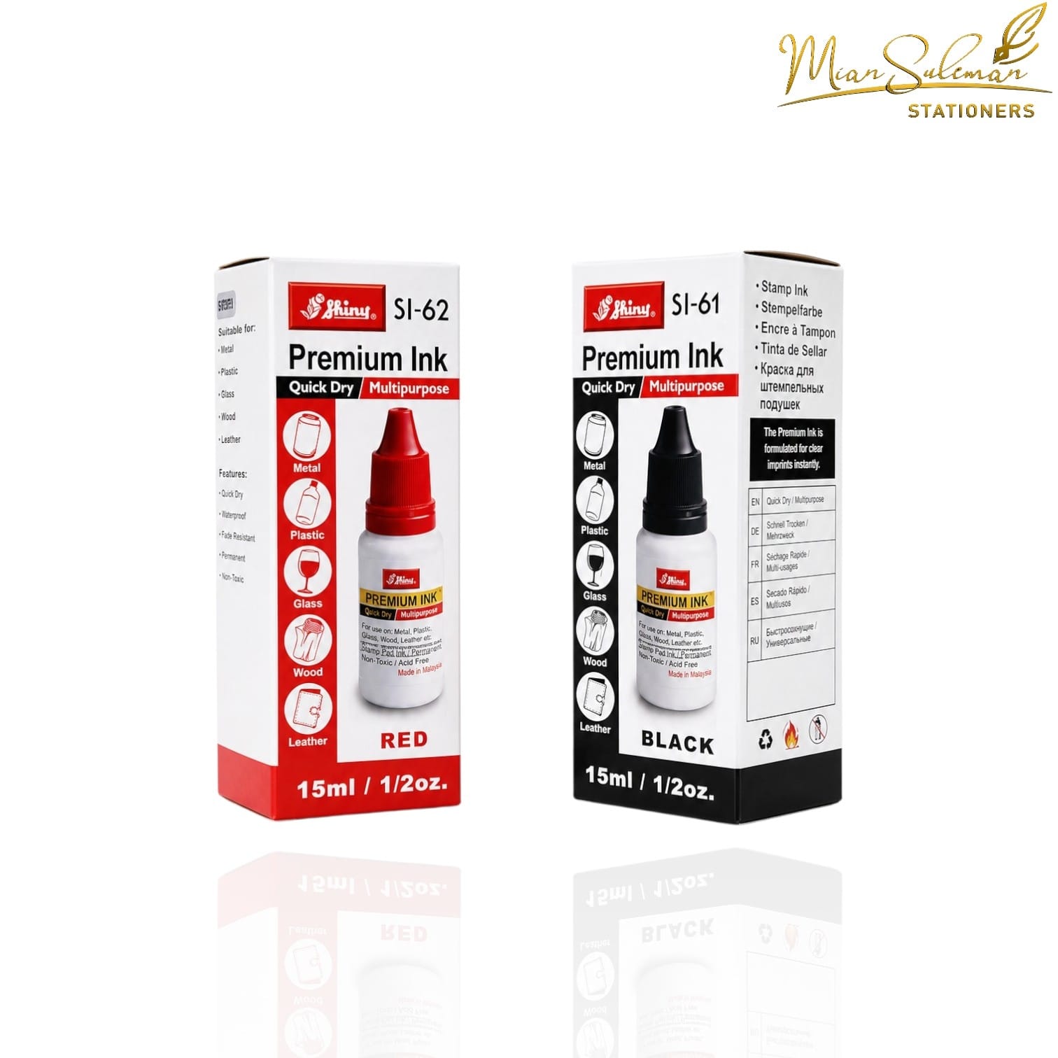 Shiny SI-62 Premium Ink Quick Dry 15ml