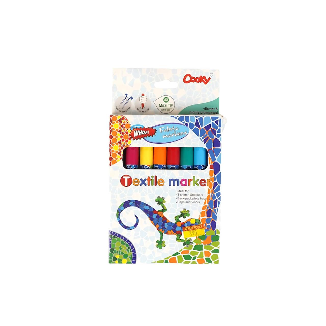 Textile Marker Pack Of 8pcs