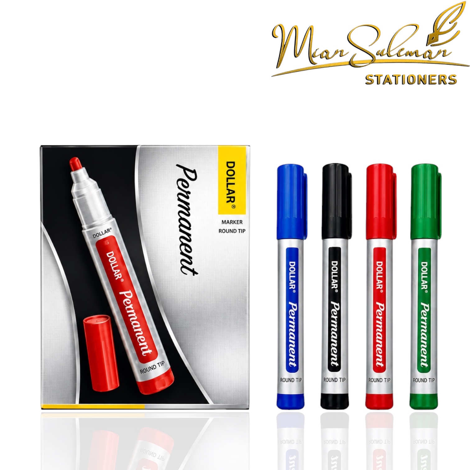 Dollar Permanent Marker Round Tip
