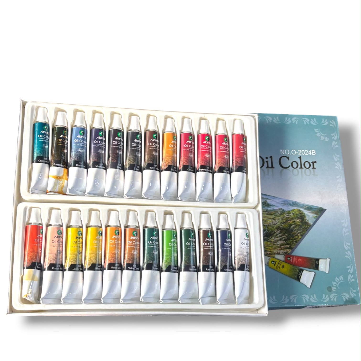 Marie’s Oil Paint Colour Pack of 24 Pcs