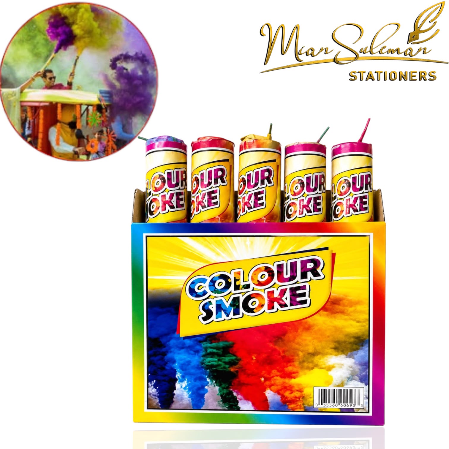 Colour Smoker Pack Of 5Pcs