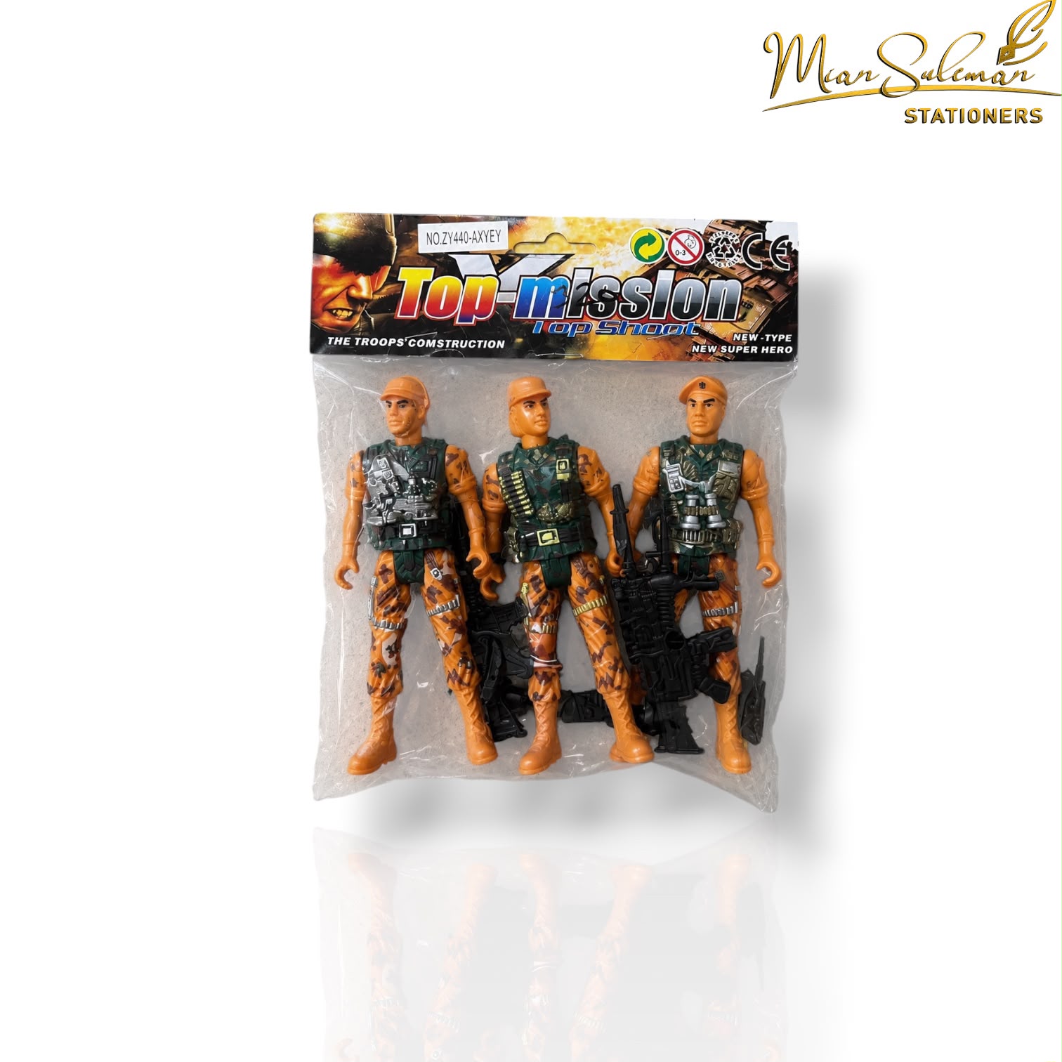 Millitary Action Figures Toy Set