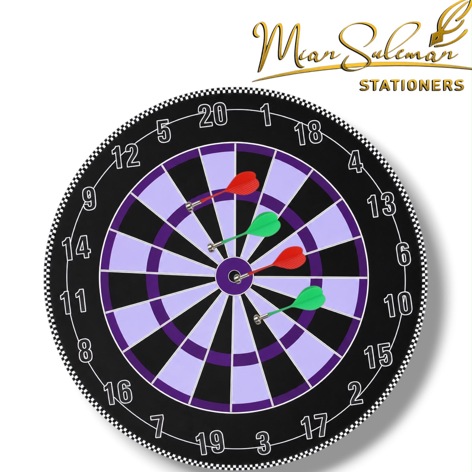 Magnetic Dart Board Game 17 Inches