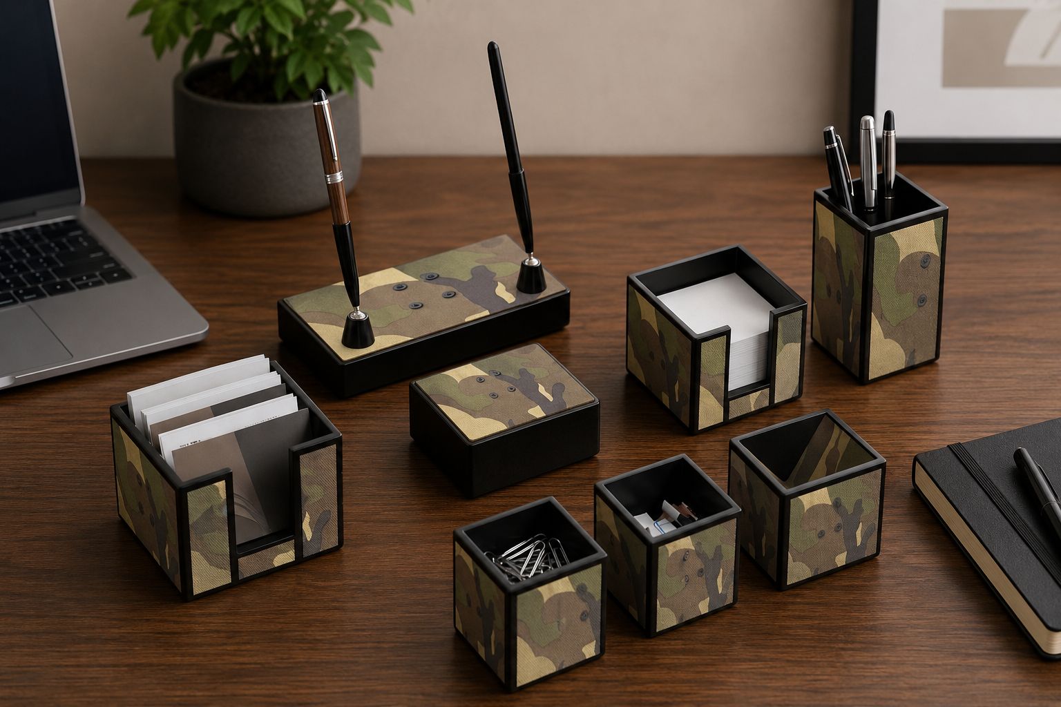 Army Executive Desk Organizer