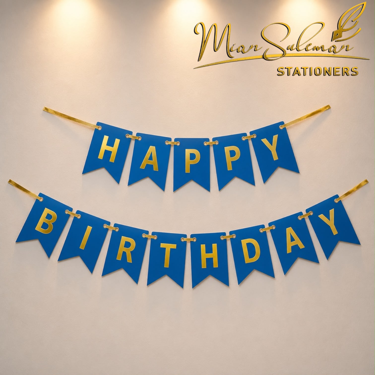 Happy Birthday Card Bunting Banner